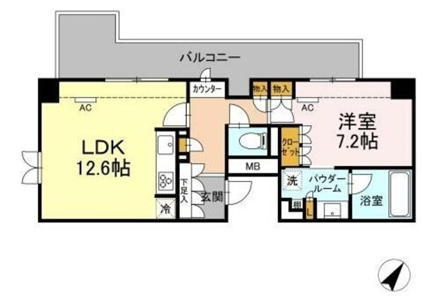 プレミスト文京千石の物件間取画像